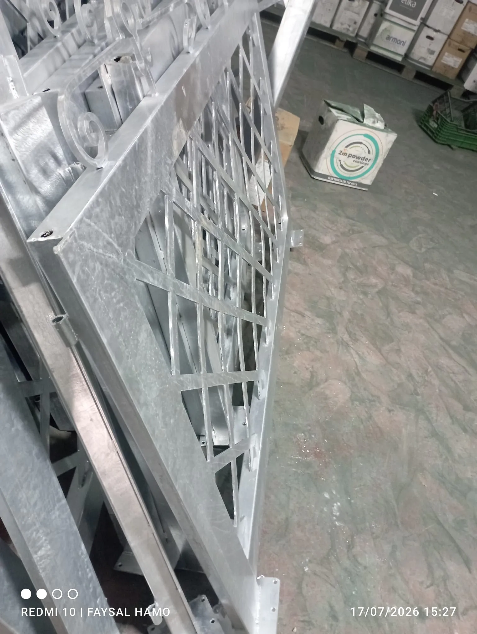 Rixos Çevre Kapıları Galvaniz Kaplama