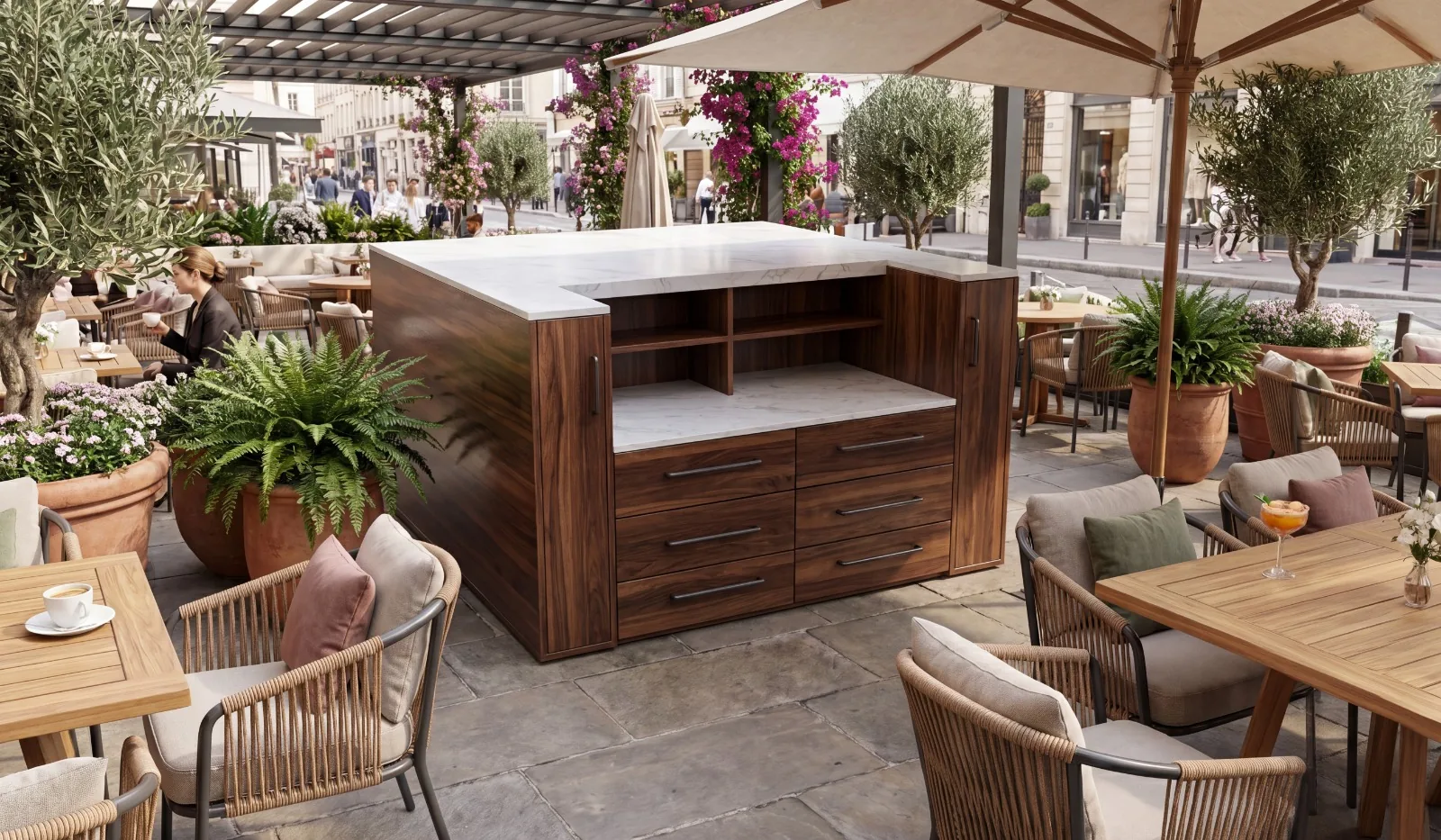 Rixos Velana Restoran Servant İmalatı